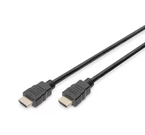 Digitus Кабель HDMI High speed+Ethernet (AM/AM) 5m, black